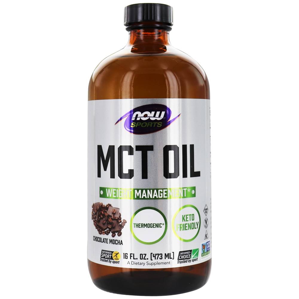 Comprar NOW Sports MCT Óleo Chocolate Mocha - 16 fl. oz. NOW Foods