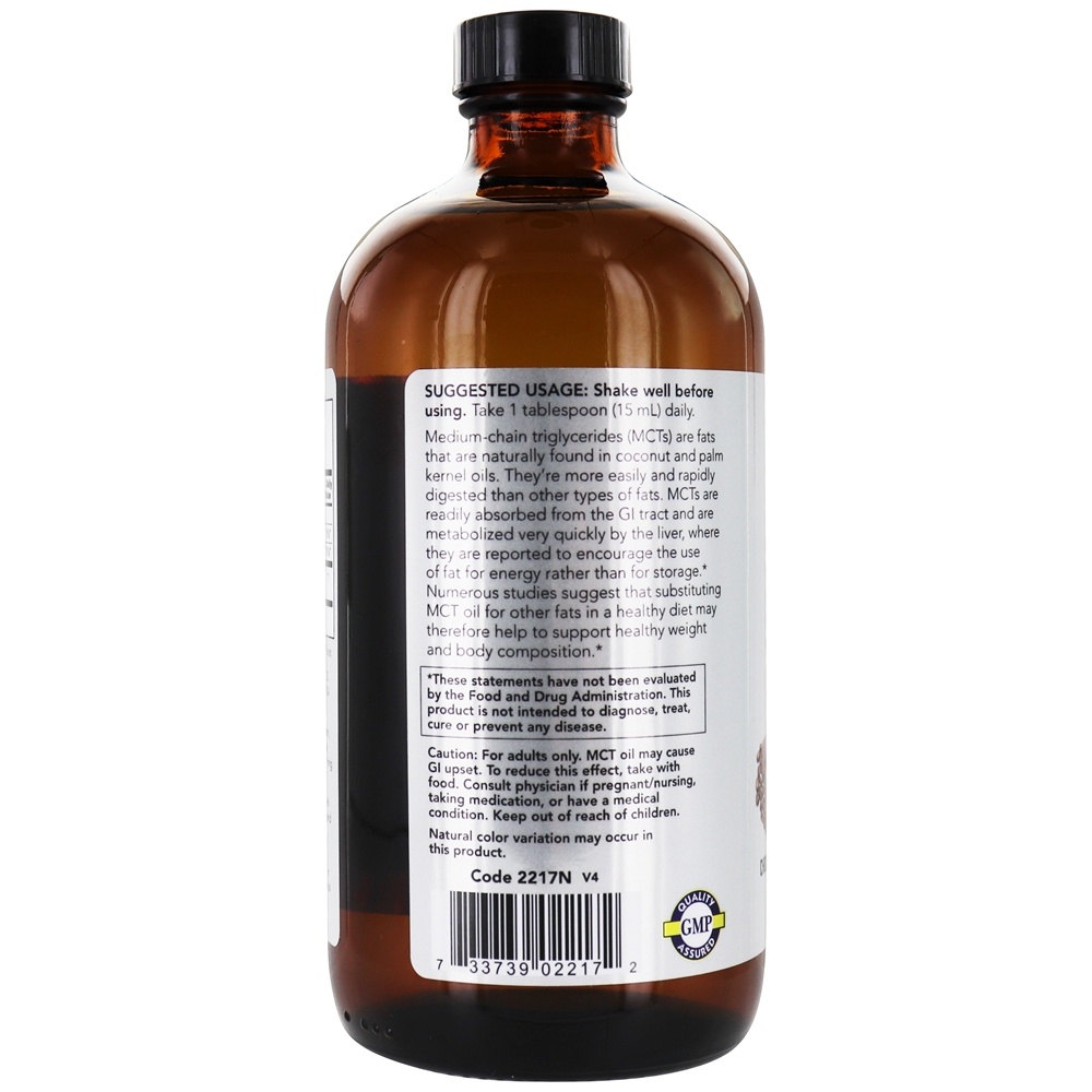 Comprar NOW Sports MCT Óleo Chocolate Mocha - 16 fl. oz. NOW Foods - Imagem 3