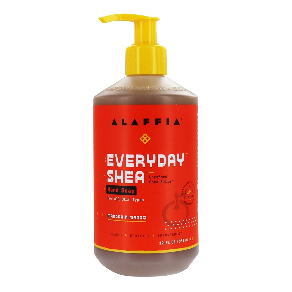 Comprar Everyday Shea Sabonete para mãos Mandarin Mango Scent - 12 fl. oz. Alaffia