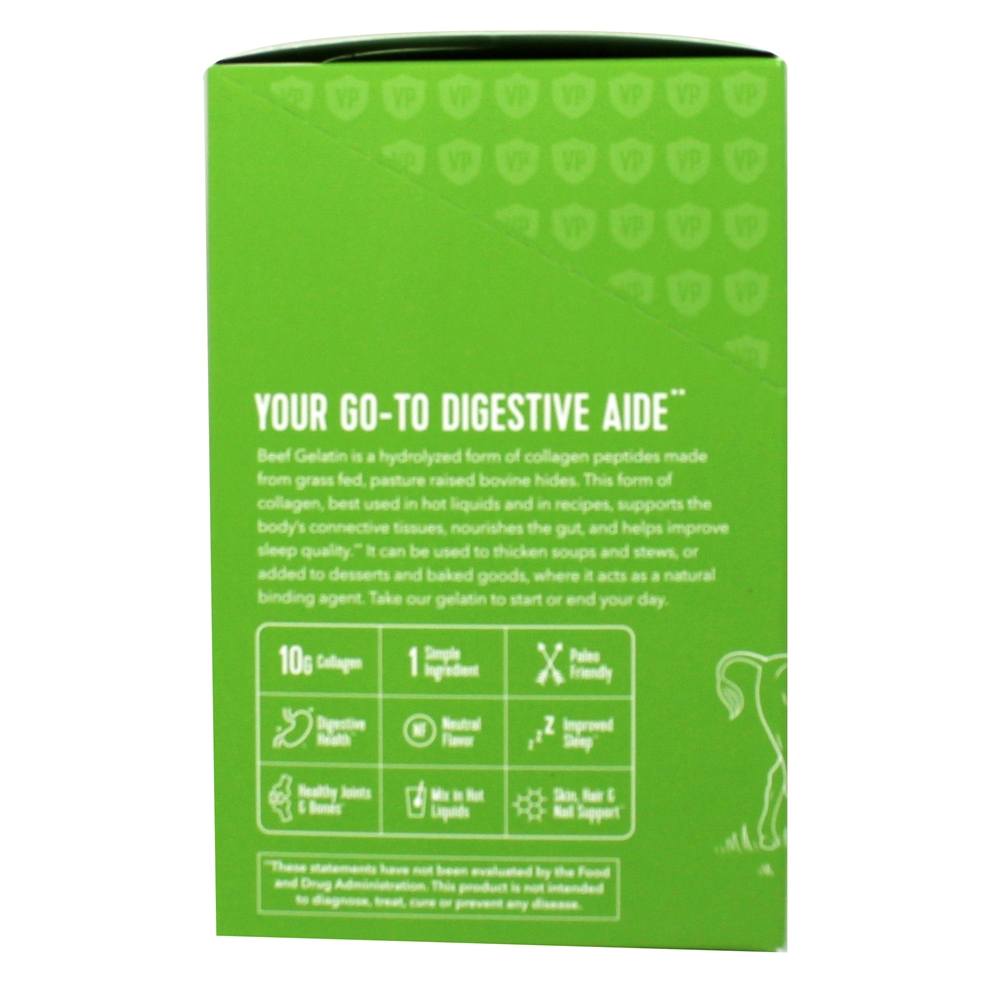 Comprar Pó de proteína de colágeno de gelatina de carne sem sabor - 20 Pacotes (s) Vital Proteins - Imagem 3