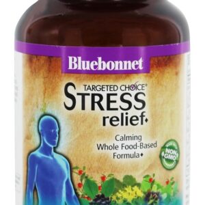 Comprar Escolha Alvo de Alívio de Estresse Calmante Fórmula Totalmente Baseada em Alimentos - 60 Cápsula (s) vegetal (s) Bluebonnet Nutrition