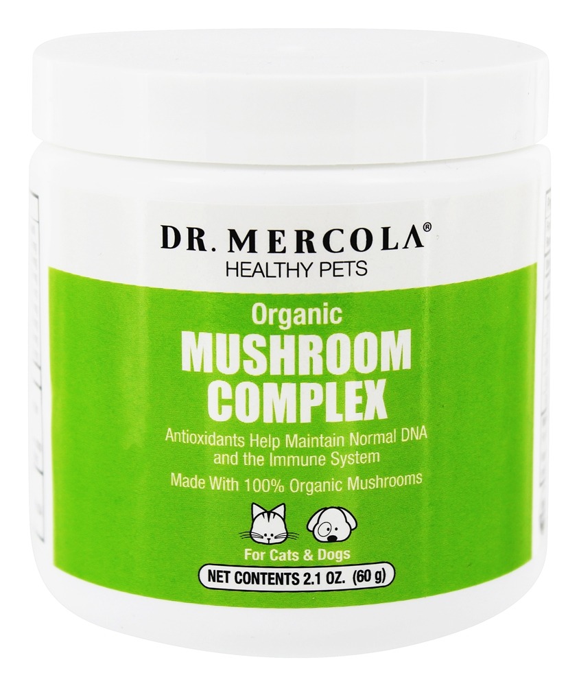 Comprar Complexo Cogumelo Orgânico Para Animais De Estimação - 2.1 oz. Dr. Mercola