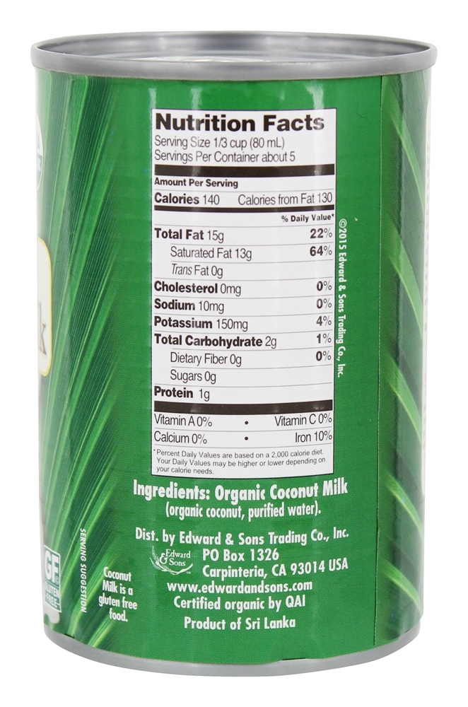 Comprar Leite de Côco Simples Orgânico Não Adocicado - 13.5 fl. oz. Native Forest - Imagem 2
