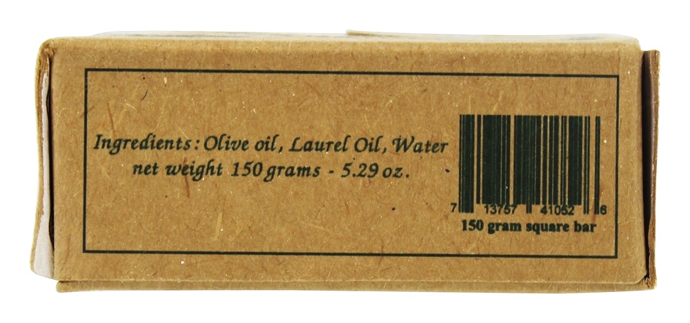 Comprar Sabonete de Bar Quadrado Moldado Natural - 5.29 oz. Ancient Olive Soap - Imagem 2