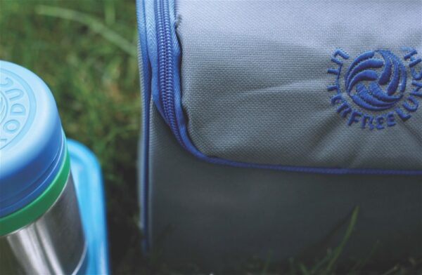 Comprar Lancheira sem lixo com recipientes para alimentos sem BPA Azul New Wave Enviro Products - Imagem 6
