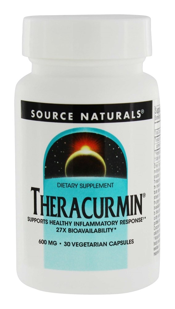 Comprar Resposta Inflamatória da Teracurmina 600 mg. - Cápsulas vegetarianas 30 Source Naturals