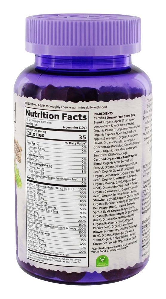 Comprar mykind Organics Multivitamínico Prenatal Orgânico de Alimentos Integrais - 120 Gummies Garden of Life - Imagem 2