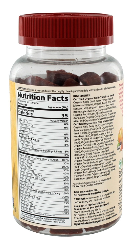 Comprar mykind Organics Multivitamínico Infantil Sabor Cereja - 120 Gummies Garden of Life - Imagem 2