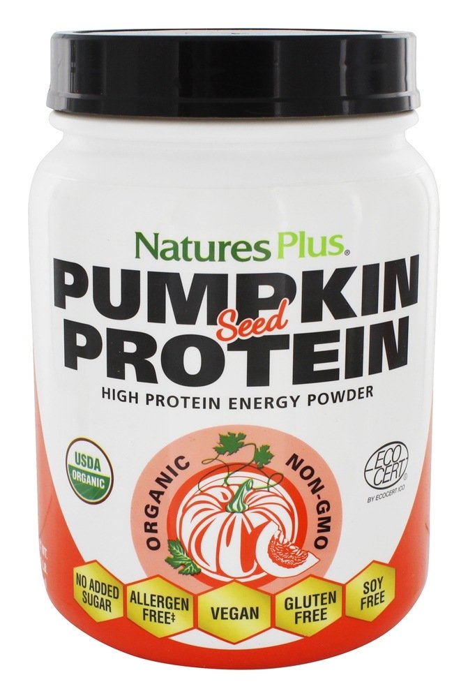 Comprar Pó de energia de alta proteína orgânica semente de abóbora - 0.95 lbs. Natures Plus