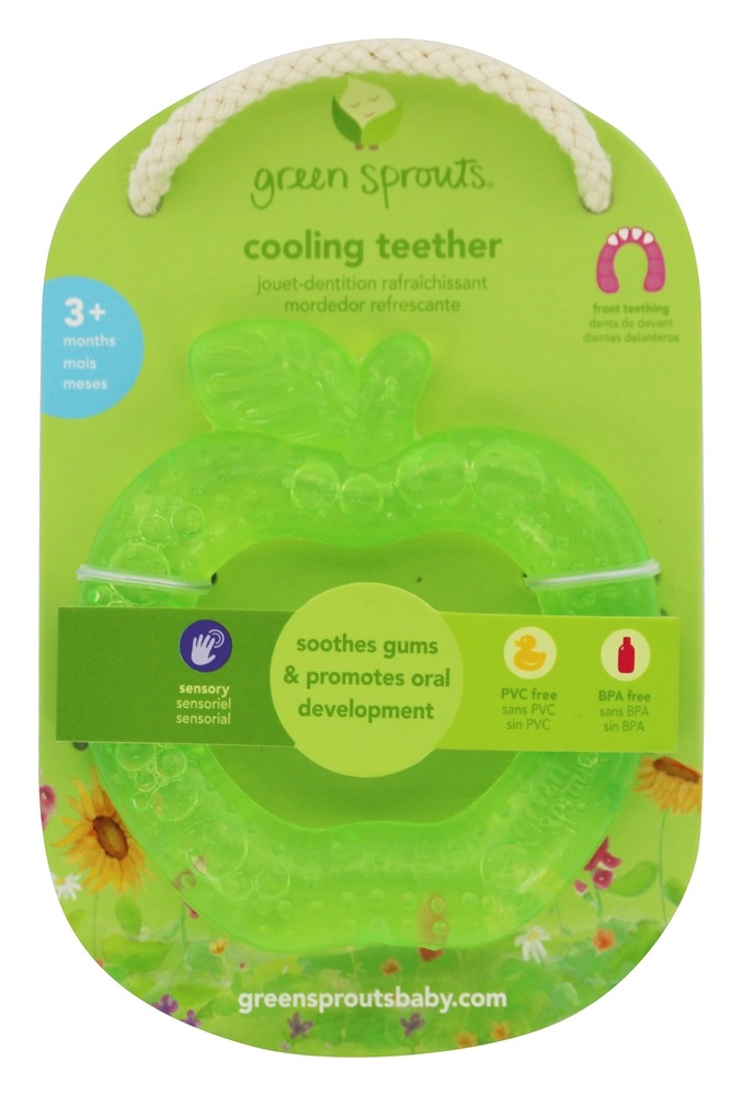 Comprar Teether verde de resfriamento Apple 3 + meses verde Green Sprouts