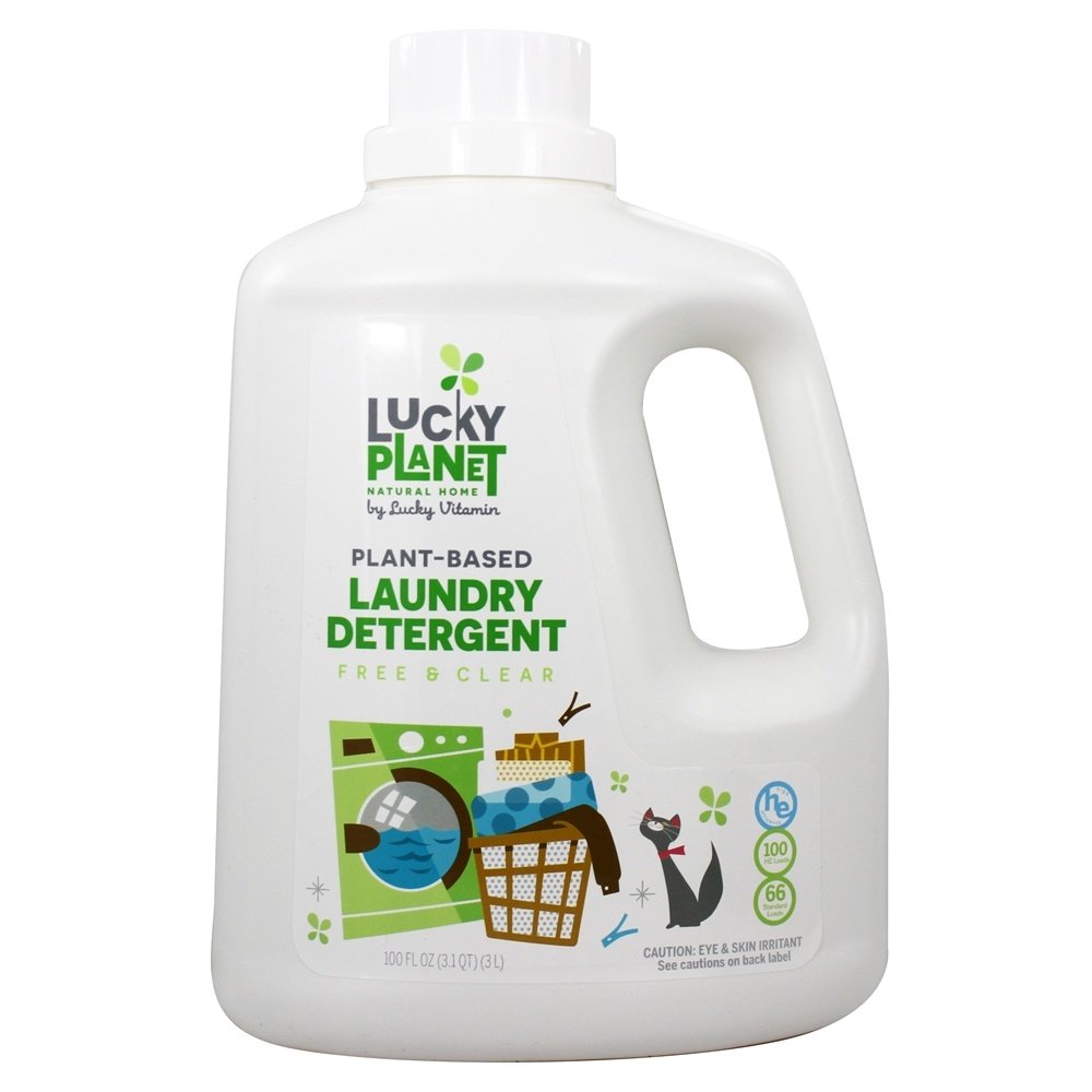 Comprar Detergente de roupa à base de plantas 66 a 100 Carrega grátis e desmarque - 100 fl. oz. LuckyPlanet