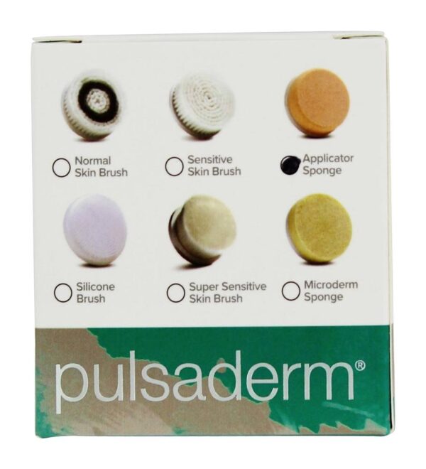 Comprar Meu Sônico Duo Camarada Aplicador Esponjas Facial Substituição Escovar Cabeças - 2 Contagem Pulsaderm - Imagem 4