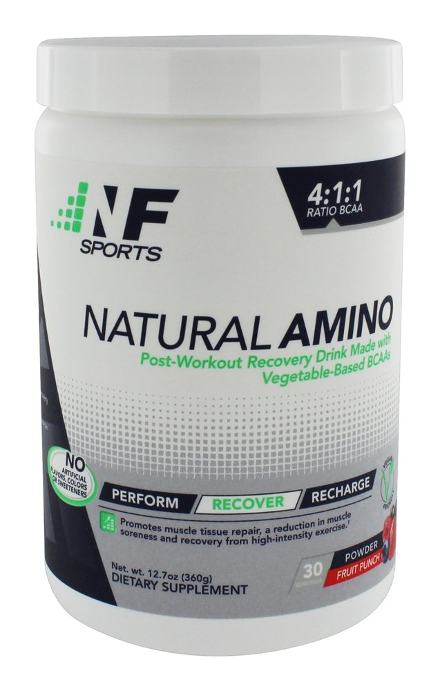 Comprar Natural Amino Postar-Exercício Recuperação Beber Fruto Soco - 12.7 oz. NF Sports