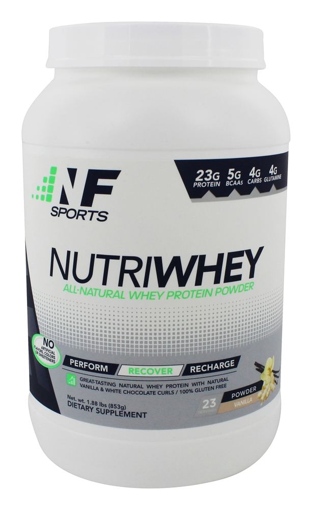 Comprar Nutriwhey Todos-Natural Soro de leite coalhado Proteína Pó Baunilha - 1.88 lbs. NF Sports