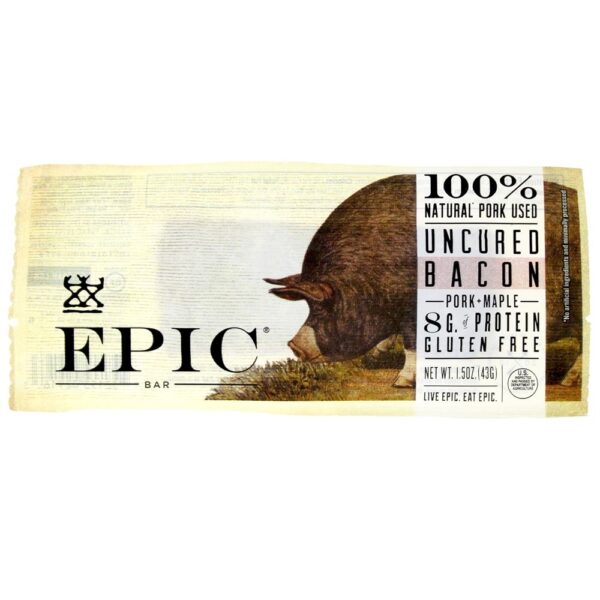 Comprar Bacon não curado barras caixa de porco + maple - 12 Barras EPIC - Imagem 5