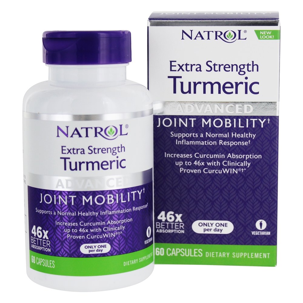 Comprar Turmeric Extra Strength Advacled Joint Mobility - Cápsulas 60 Natrol
