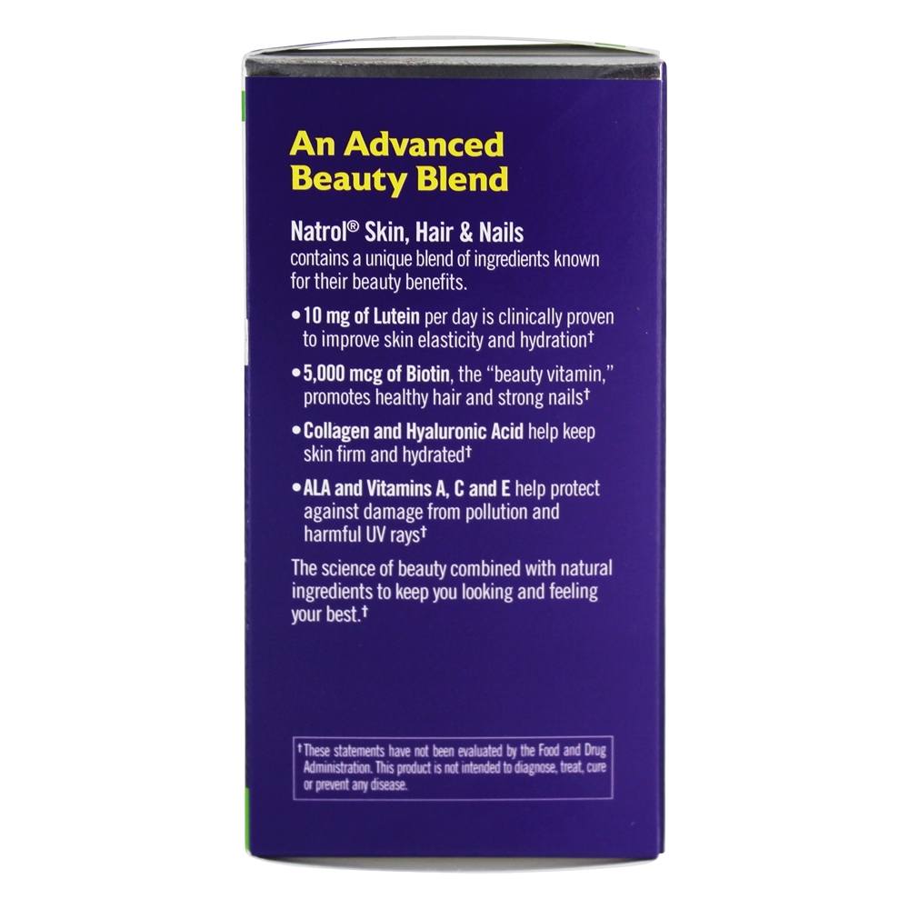 Comprar Pele, Cabelo e Unhas Beleza Avançada - Cápsulas 60 Natrol - Imagem 3