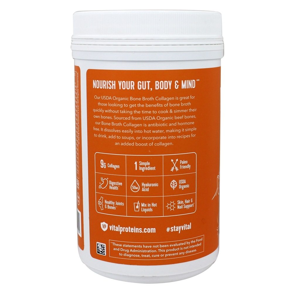 Comprar Colmeia de caldo de osso Colheita sem sabor - 10 oz. Vital Proteins - Imagem 3