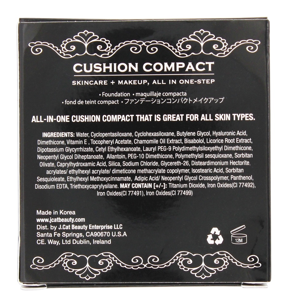 Comprar All-In-One Foundation Almofada Bronzeado Dourado Compacto - 0.46 oz. J.Cat Beauty - Imagem 3