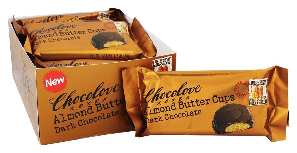 Comprar Copos De Manteiga De Amêndoa De Chocolate Escuro - Pacote 12 Chocolove