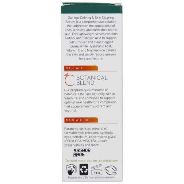 Comprar Soro que desafia a idade e o clareamento da pele - 1 fl. oz. InstaNatural - Imagem 4