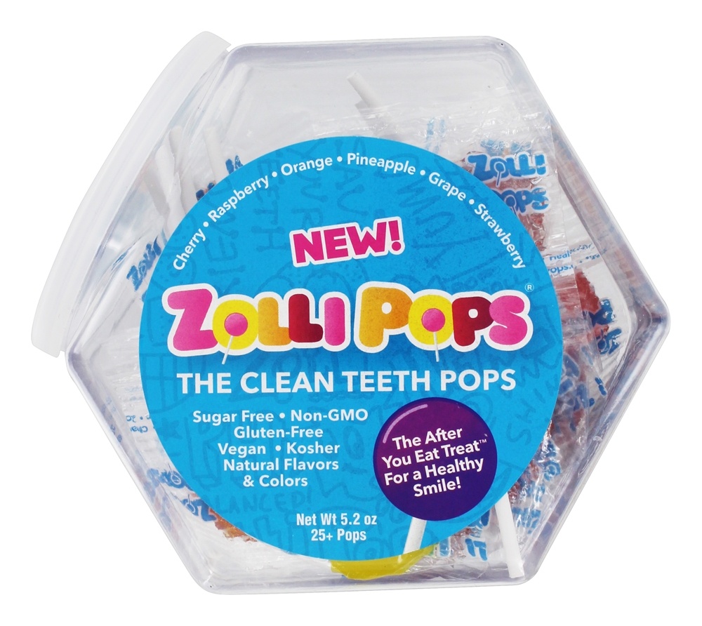 Comprar Variedade de Bin Lollipops dentes limpos - 25 Peça (s) Zollipops - Imagem 3