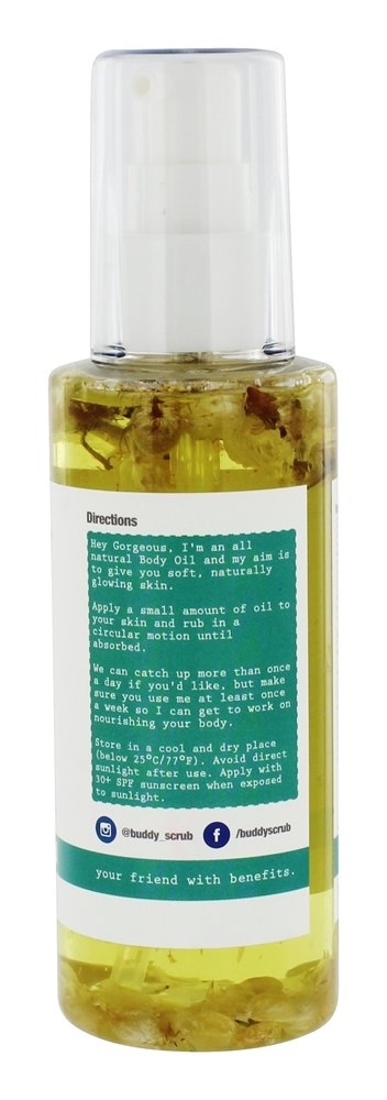 Comprar Óleo Corporal Natural Jasmine & Camomila - 4.23 fl. oz. Buddy Scrub - Imagem 3