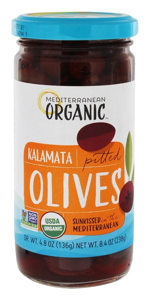 Comprar Azeitonas sem caroço de Kalamata - 8.4 oz. Mediterranean Organic