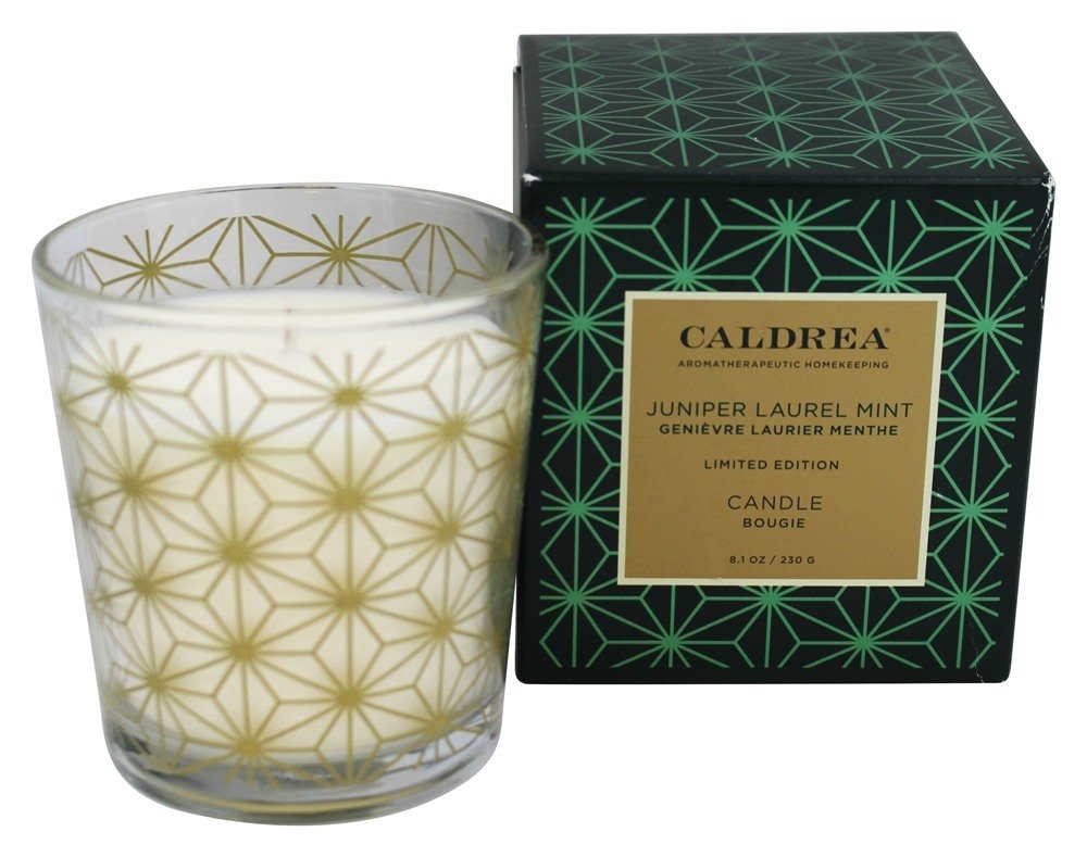 Comprar Vela Zimbro Loureiro Hortelã - 8.1 oz. Caldrea