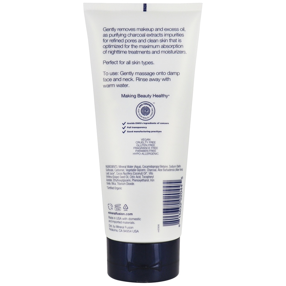 Comprar Overnight Renewal Gel de Limpeza de Carvão Vegetal - 7 fl. oz. Mineral Fusion - Imagem 2