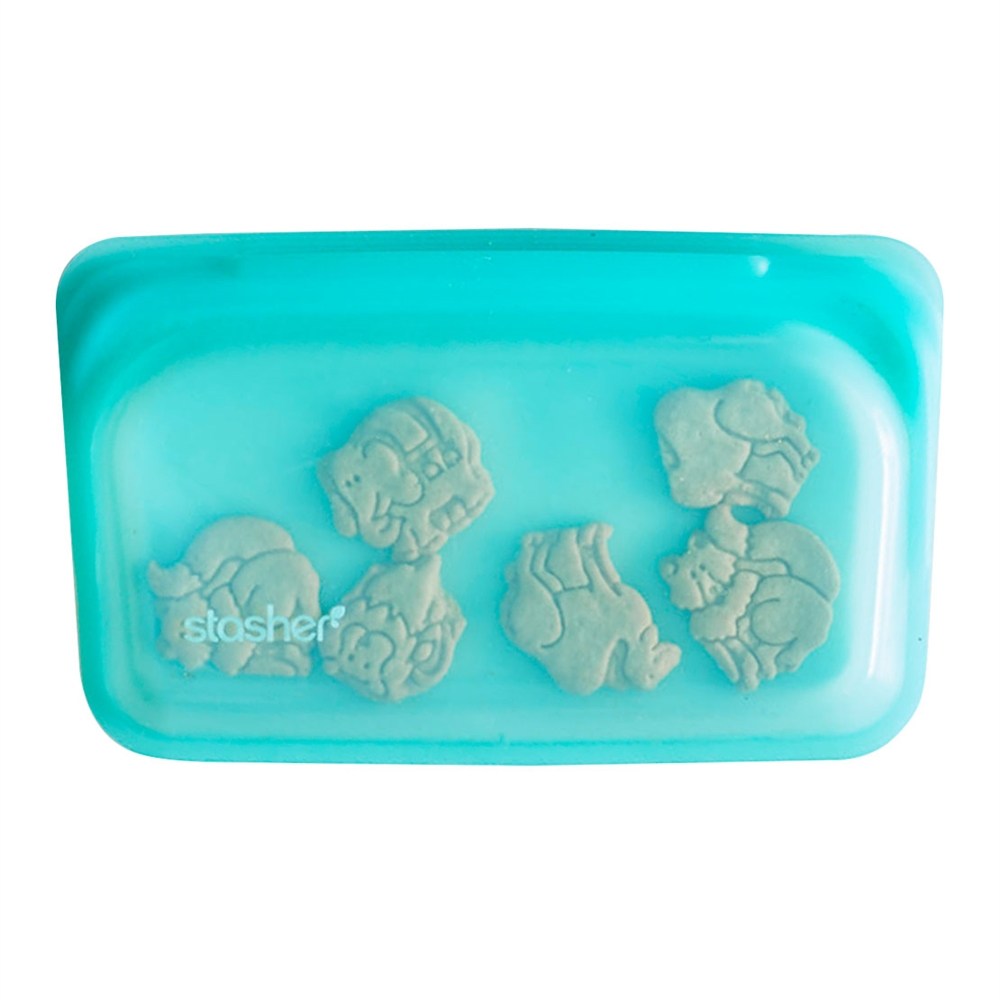 Comprar Reutilizável Silicone Lanche Armazenamento Saco água - 9.9 oz. Stasher - Imagem 2