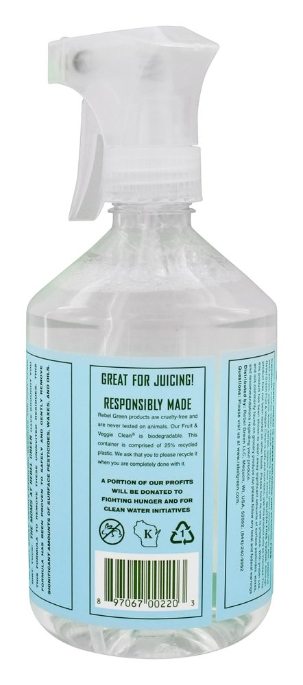 Comprar Todas as frutas naturais e vegetais limpos - 17 fl. oz. Rebel Green - Imagem 3