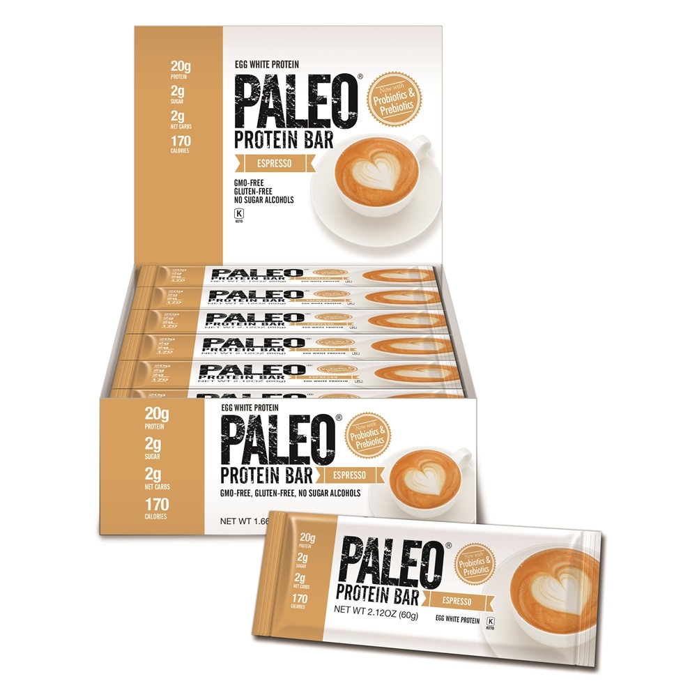 Comprar Paleo Proteína Bar Café expresso - 12 Barras Julian Bakery