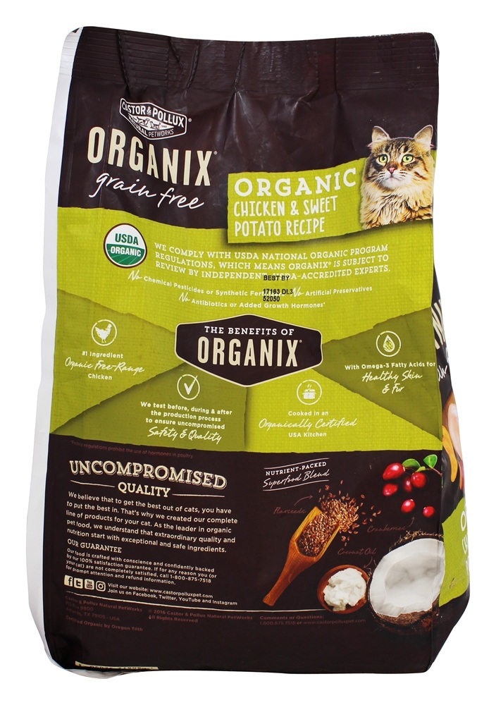 Comprar Organix Receita de Frango e Batata Doce - 3 lbs. Castor & Pollux - Imagem 3
