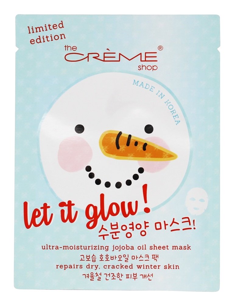 Comprar Deixe brilhar! Máscara hidratante para lenços de rosto de óleo de Jojoba - Edição limitada de 1 contagem The Creme Shop