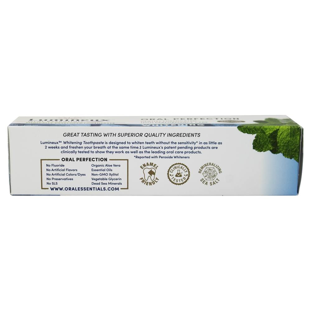 Comprar Clareamento dentífrico medicamente desenvolvido - 3.75 oz. Lumineux Oral Essentials - Imagem 3