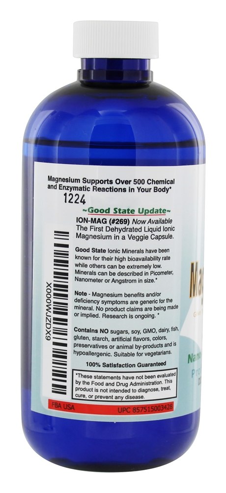 Comprar Magnésio Líquido Iônico 200 80000 Ppm - 8 fl. oz. Good State - Imagem 3