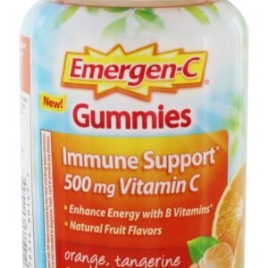 Comprar Emergen-C Imune Apoiar Vitamina C Laranja, Tangerina & Framboesa 500 mg. - 45 Gummies Alacer