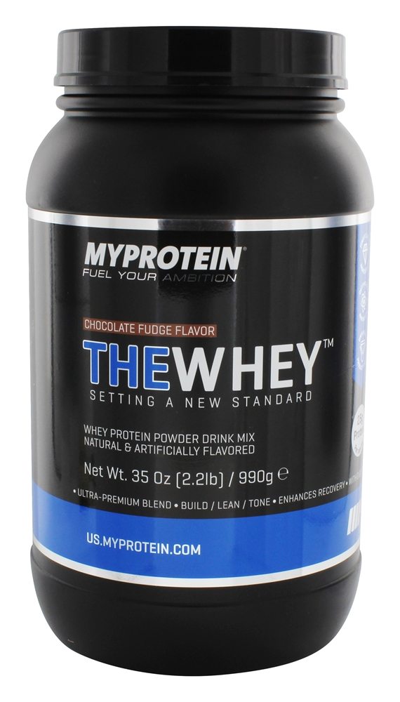 Comprar Fudge de Chocolate em Pó de Proteína Whey Whey - 2.2 lbs. MyProtein