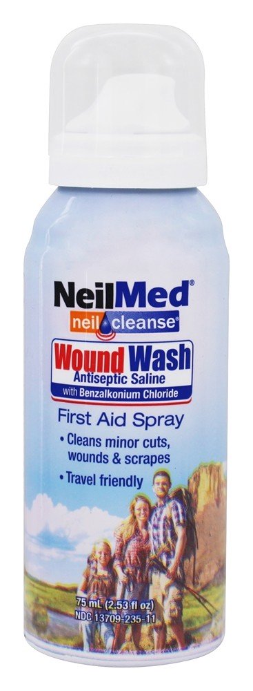 Comprar Neilcleanse Ferida Lavar Estéril Salina Solução - 2.53 fl. oz. NeilMed Pharmaceuticals
