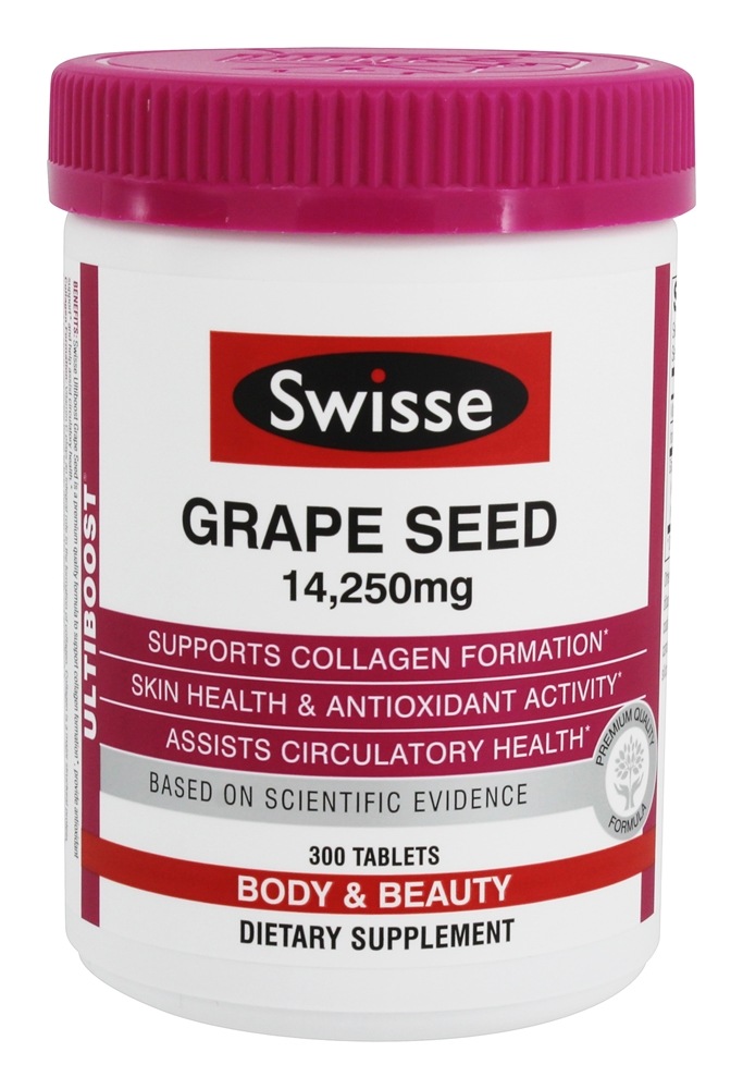 Comprar Ultiboost Semente de Uva Antioxidante Para a Saúde da Pele 14250 mg. - 300 Tablet (s) Swisse