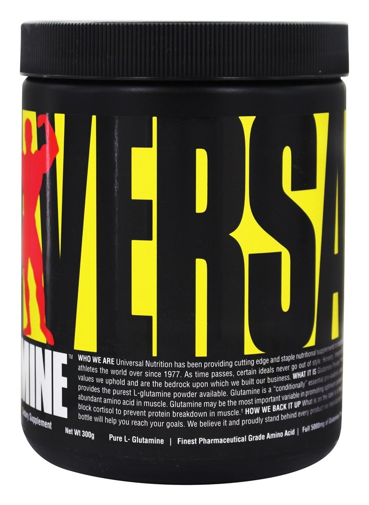Comprar Glutamina Pó Azul Framboesa - 300 Gramas Universal Nutrition - Imagem 2