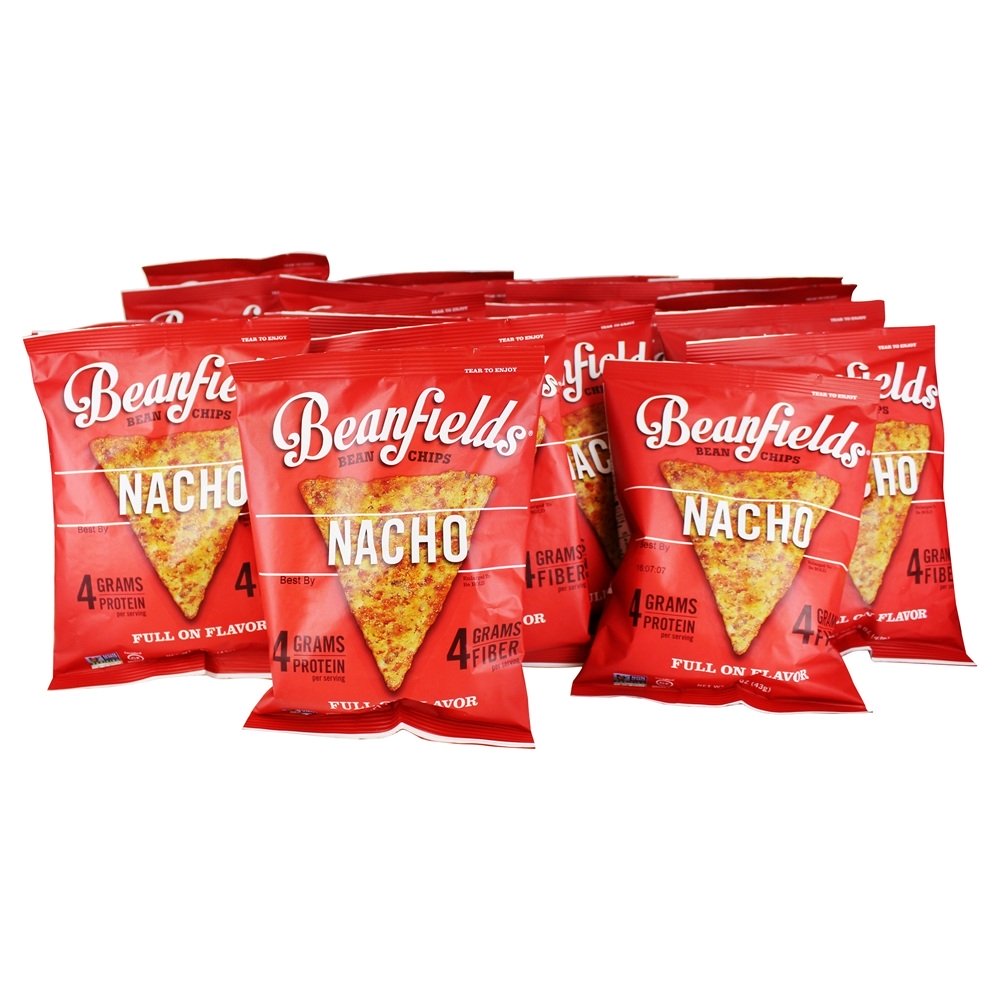 Comprar Chips de Feijão Sem Glúten Nacho - 24 Malas Beanfields