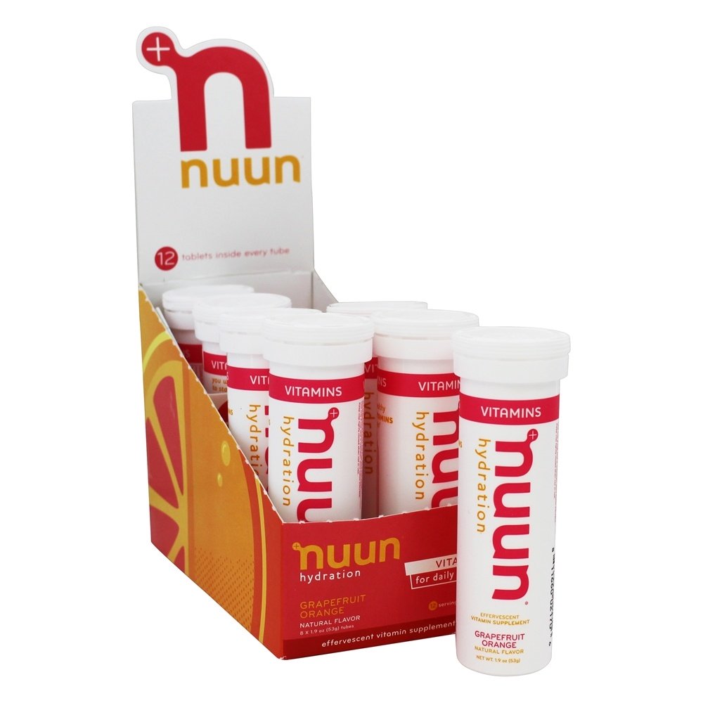 Comprar Suplemento vitamínico efervescente de hidratação Laranja toranja - Pacote 8 Nuun