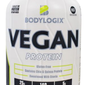 Comprar Vegan Planta-Baseado Proteína Baunilha Feijão - 2 lbs. Bodylogix