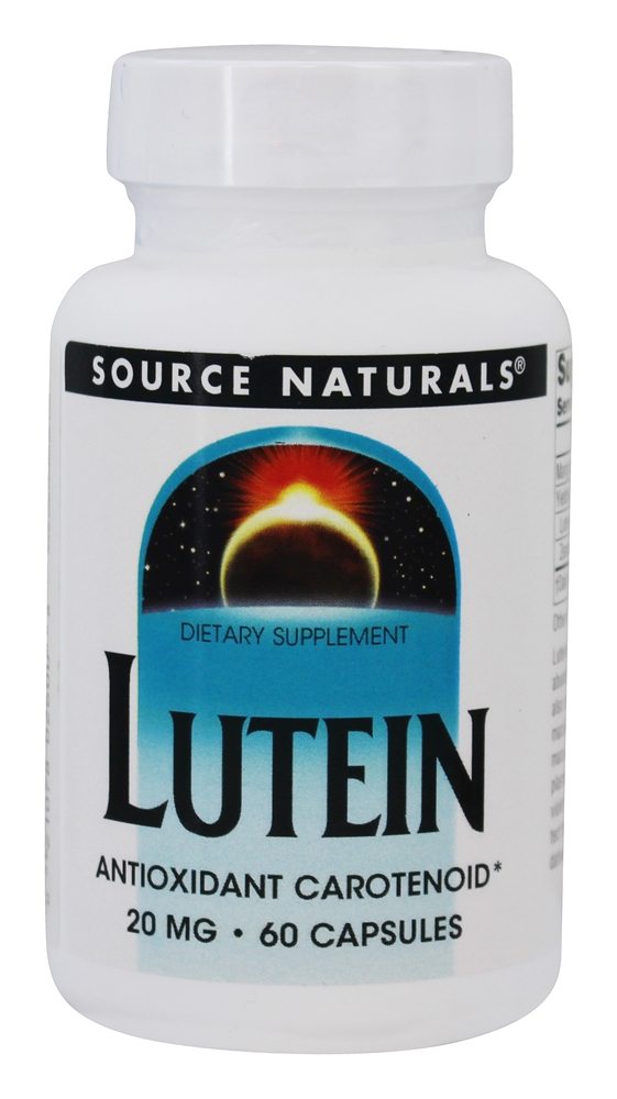 Comprar Carotenóide Antioxidante da Luteína 20 mg. - Cápsulas 60 Source Naturals