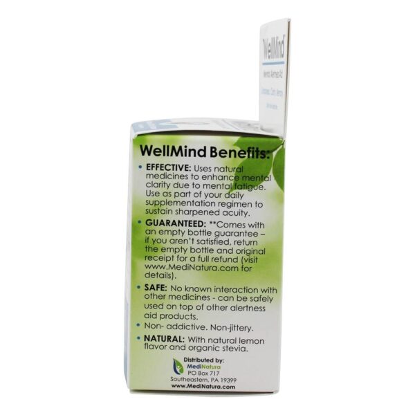Comprar WellMind Focus Alerta de alerta mental - 90 comprimidos mastigáveis MediNatura - Imagem 4