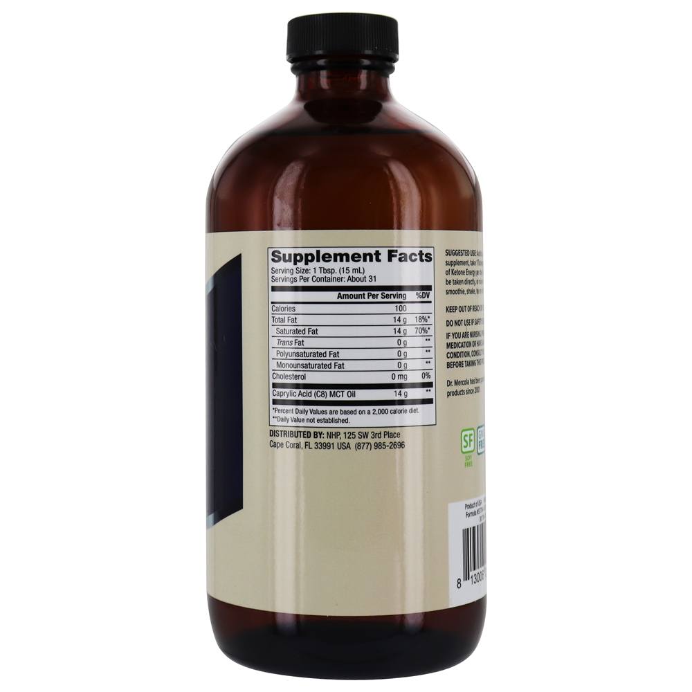 Comprar Mitomix Ketone Energy Ácido Caprílico MCT Oil - 16 fl. oz. Dr. Mercola - Imagem 2