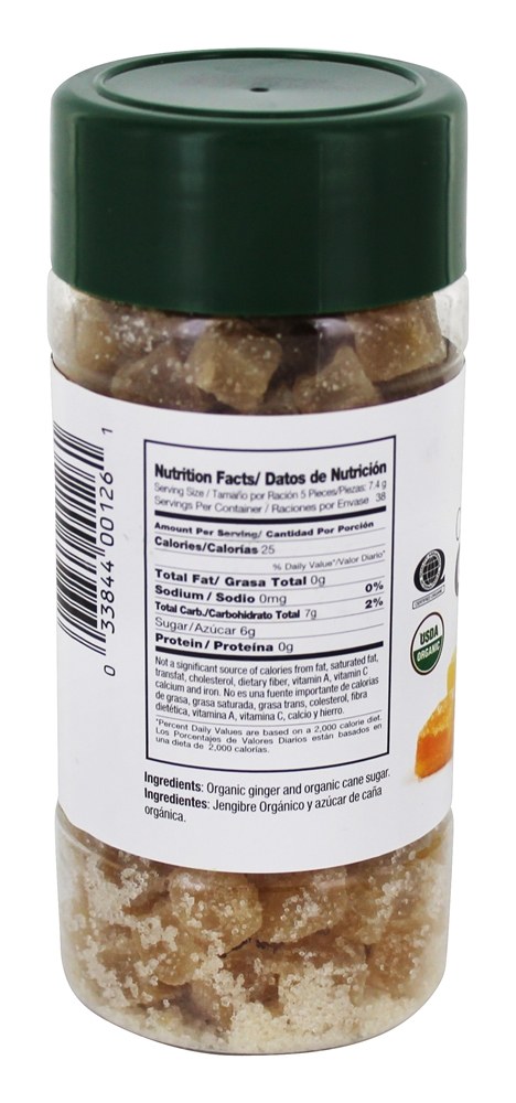 Comprar Gengibre Cristalizado Orgânico - 10 oz. Badia - Imagem 2