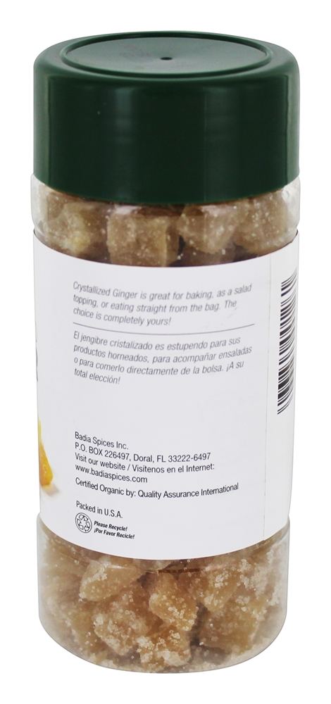 Comprar Gengibre Cristalizado Orgânico - 10 oz. Badia - Imagem 3
